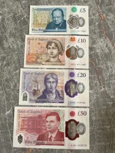 buy 10 pounds GBP notes online